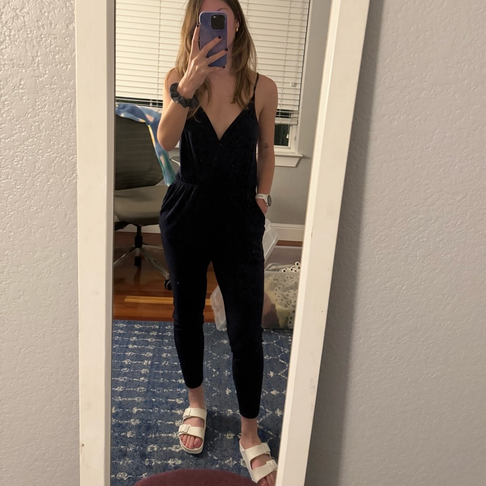 Cozy jumpsuit with pockets